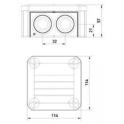 Распределительная коробка OBO OBO Т60 (00524) Винница - изображение 2