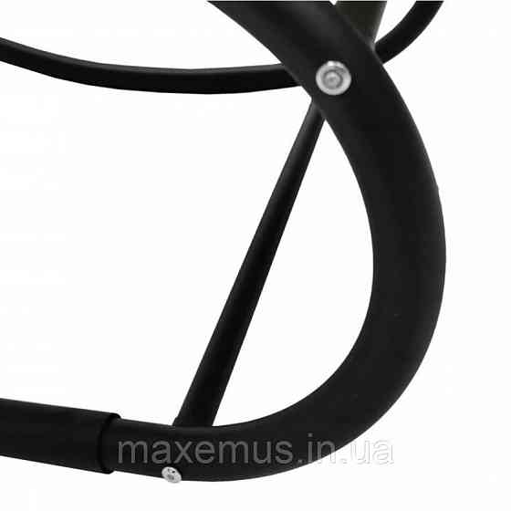 Шезлонг-качалка Bonro BG01 садовый лежак для отдыха серый Мостиска