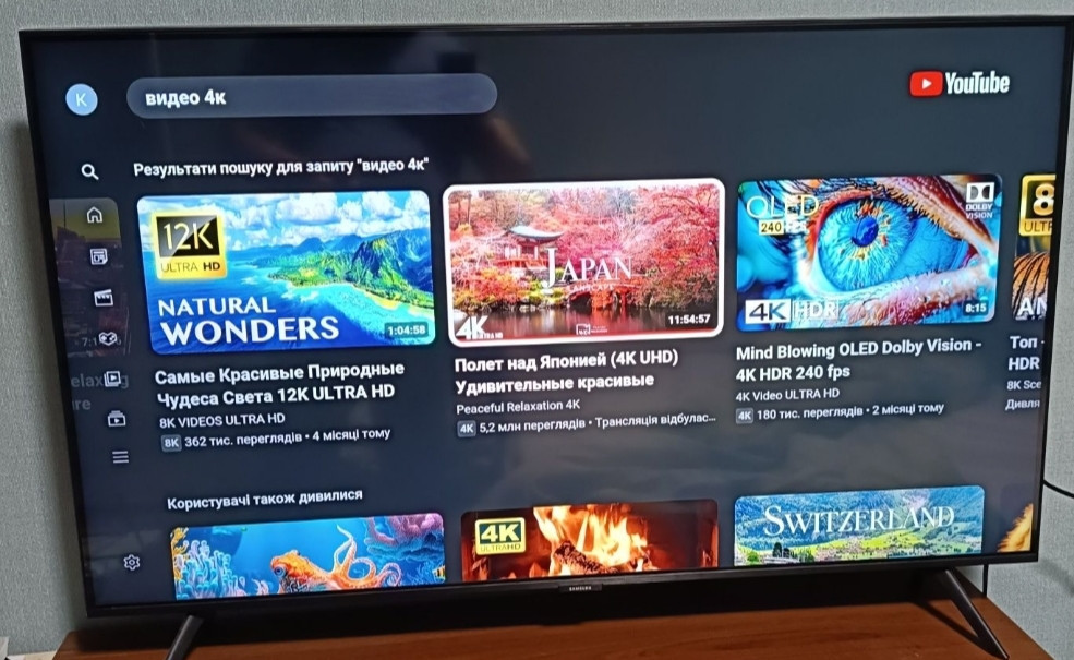 Телевизор: Samsung cu 7100 Киев - изображение 2