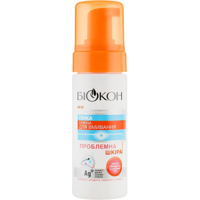 Пінка для вмивання Біокон Проблемна шкіра 150 мл (4820160032323) Вінниця - фото 1