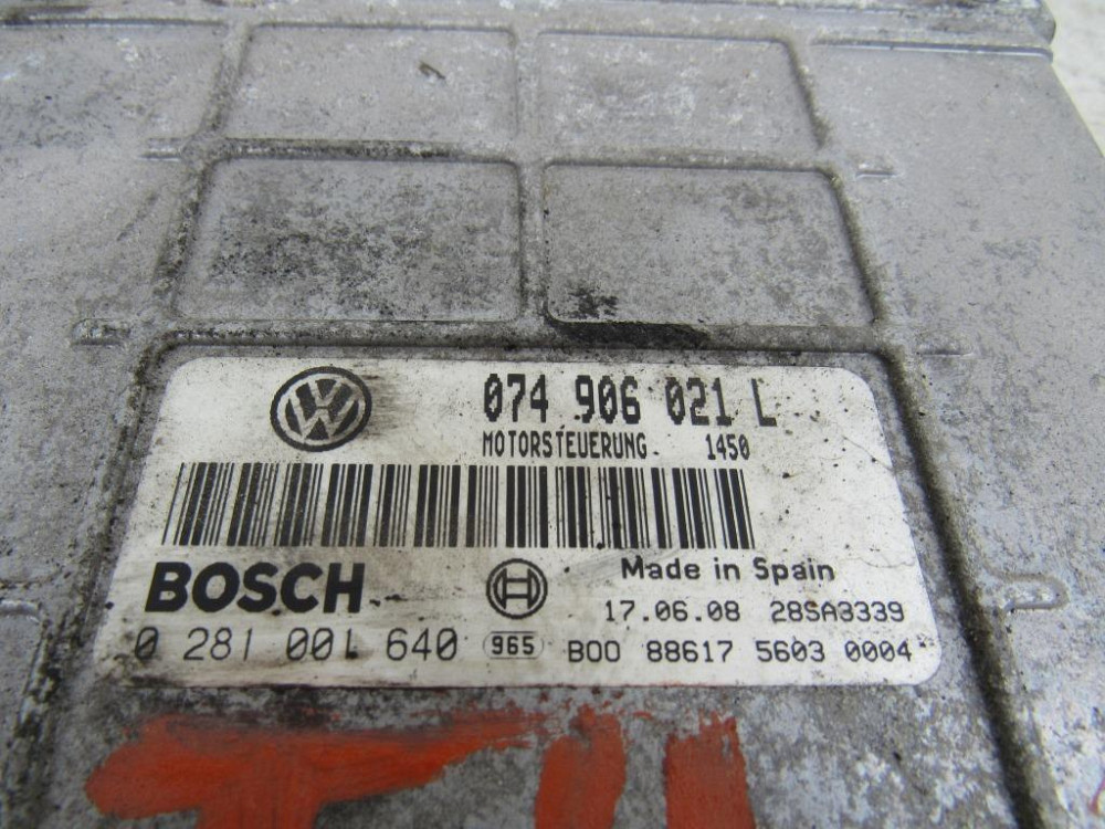 Блок керування двигуном VW T4 2.5 tdi 1990-2003 (074906021L) Ковель - фото 5