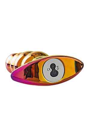 Анальная пробка с вибрацией стеклянная Dream Toys GLAMOUR GLASS Sex Aura Киев