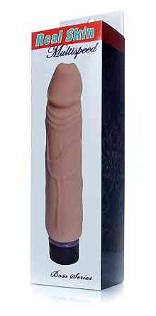 Вибратор Boss Series - Real Skin Flash, ( длина 22 см, диаметр 4 см ) BS6700066 Sex Aura Киев