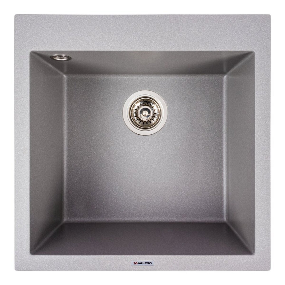 VALESO Гранітна мийка VALESO GALAX 5050 матова Сірий мусон Коломия - фото 8