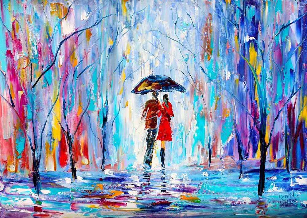 Пазл Кохання під дощем - Rainy Love (Enjoy-1446) Киев - изображение 3