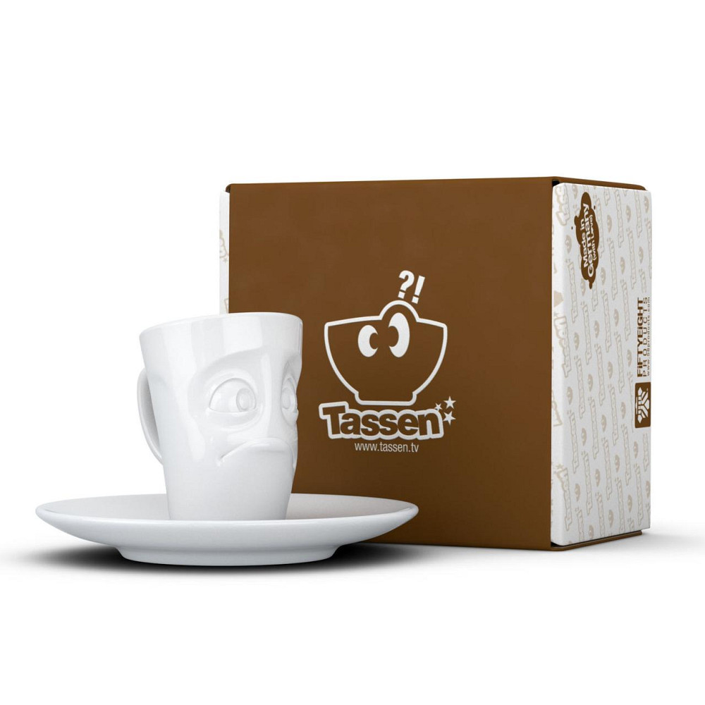 Чашка Espresso з блюдцем Tassen Тормоз (80 мл) порцеляна Білий Вінниця - фото 8