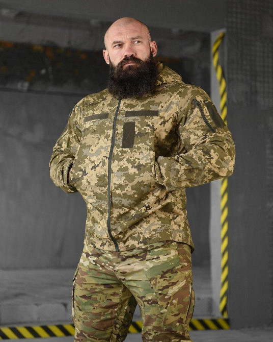 Весенняя тактическая куртка  field пиксель Одесса - изображение 2