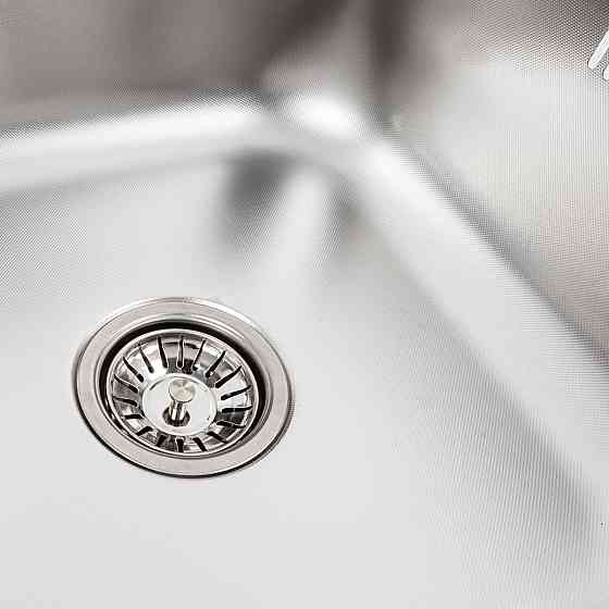 VALESO Кухонна мийка з нержавіючої сталі Valeso ДЕКОР 6550 (0,8/180 мм) Киев