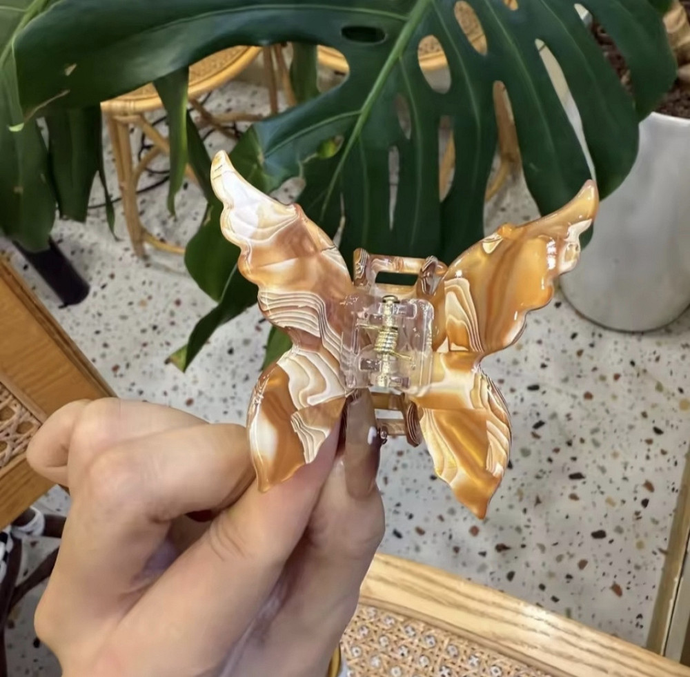 Заколка-крабик метелик Смела - изображение 1