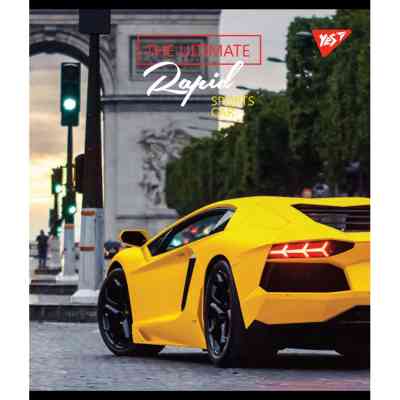 Зошит Yes А5 Rapid Drive 12 аркушів лінія (765173) Вінниця