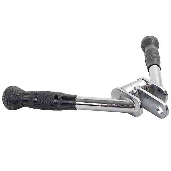 Рукоятка для тяги на трицепс V-образная Zelart 0443 хром Киев