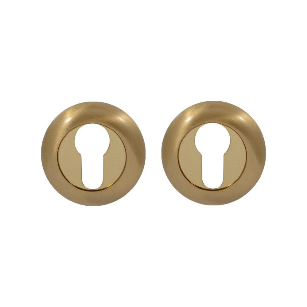 Накладка кл Fimet 231С F10 пол латунь/ мат латунь Київ - фото 2