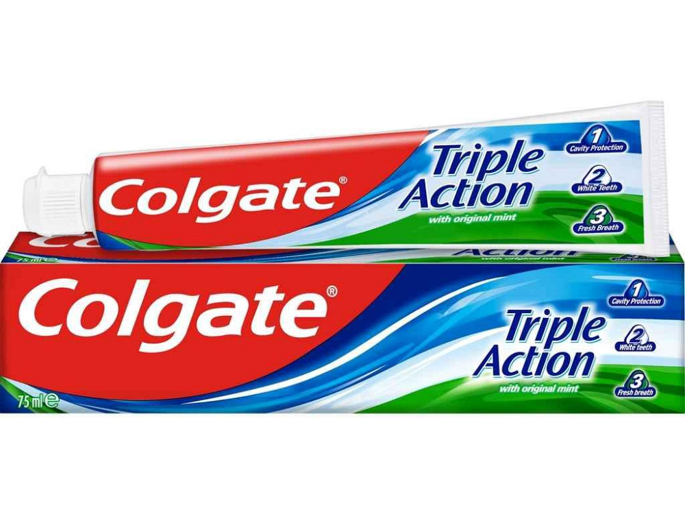 Зубна паста 75мл Потрійна дія ТМ COLGATE Київ - фото 1