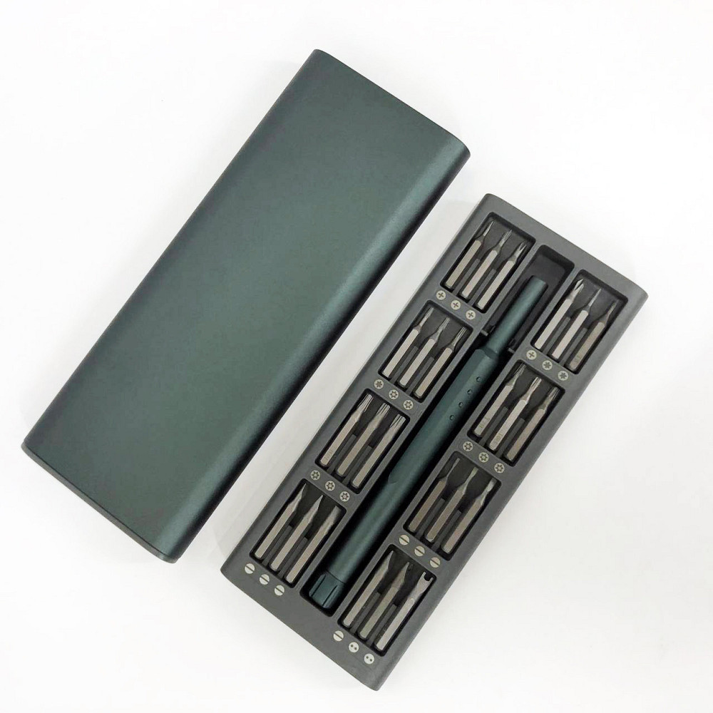 Набір прецизійних викруток з ручкою 48 в 1 у металевому футлярі QD-74 Львів - фото 6