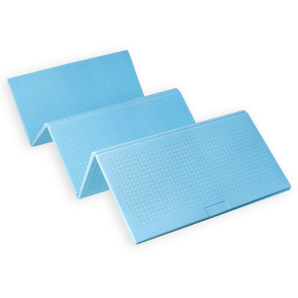 Детский складной термоковрик однотонный 2000х1500х10мм Голубой (297) SW-00001190 Днепр - изображение 1