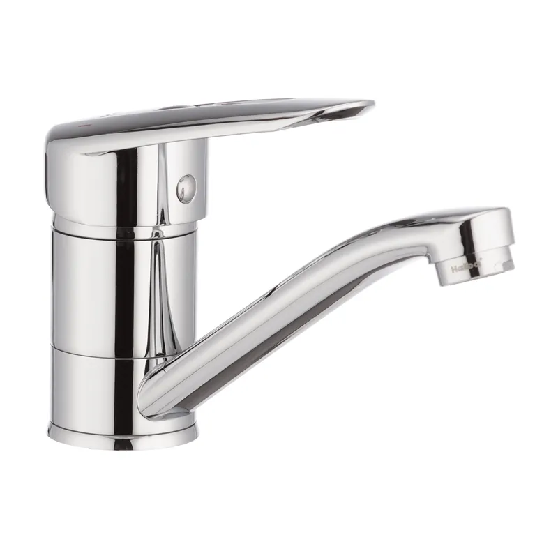 Змішувач для умивальника Haiba Disk 004 з виливом 15 см (HB0053) Харків - фото 1