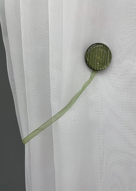 Магніти для штор і гардин Танго набір 2 шт Оливковий (81-174) Київ - фото 3