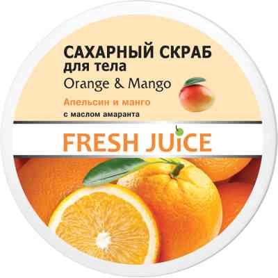 Скраб для тіла Fresh Juice Orange &amp; Mango цукровий 225 мл (4823015925771) Вінниця