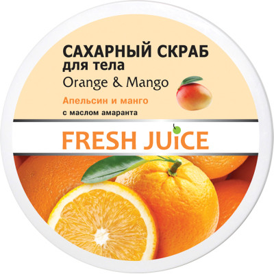 Скраб для тіла Fresh Juice Orange &amp; Mango цукровий 225 мл (4823015925771) Вінниця - фото 1