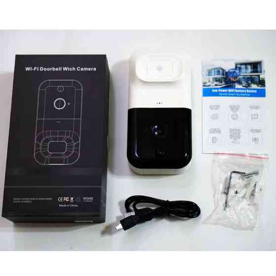 Беспроводная видеокамера дверного звонка домофон SMART DOORBELL ED-704 X5 wifi Киев