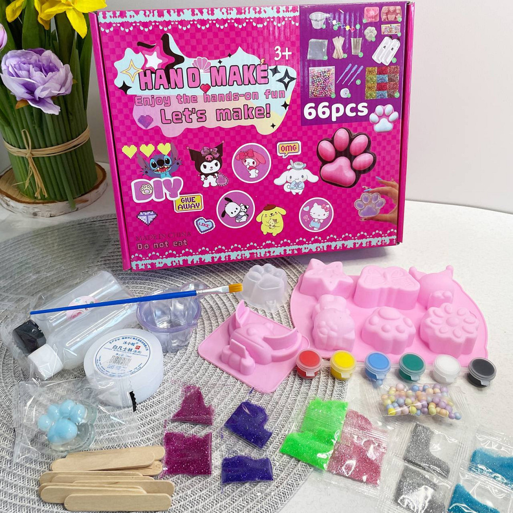 Набір для творчості виготовлення м'яких сквішів антистрес-іграшок Таба Лапка (C 72625) Чернигов - изображение 1