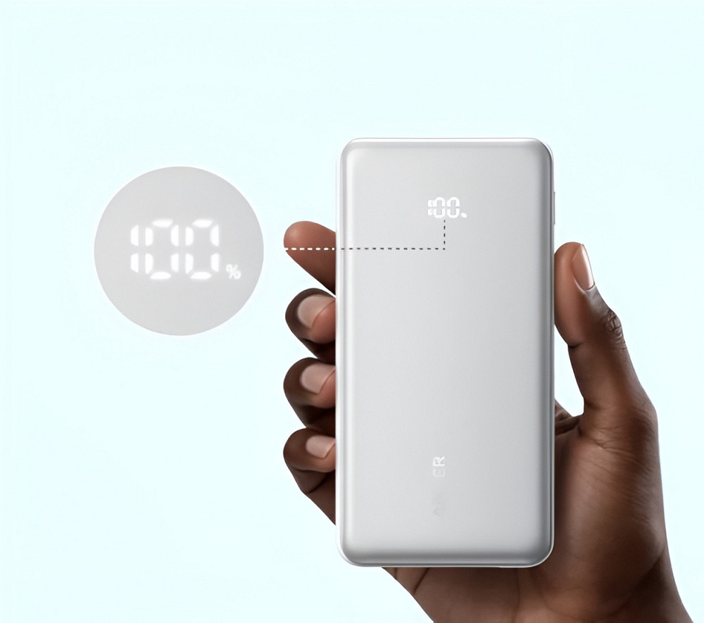 Універсальна мобільна батарея Anker Zolo 10000 mAh 22.5 W White (A110DH21) ( 16125 ) Харків - фото 4