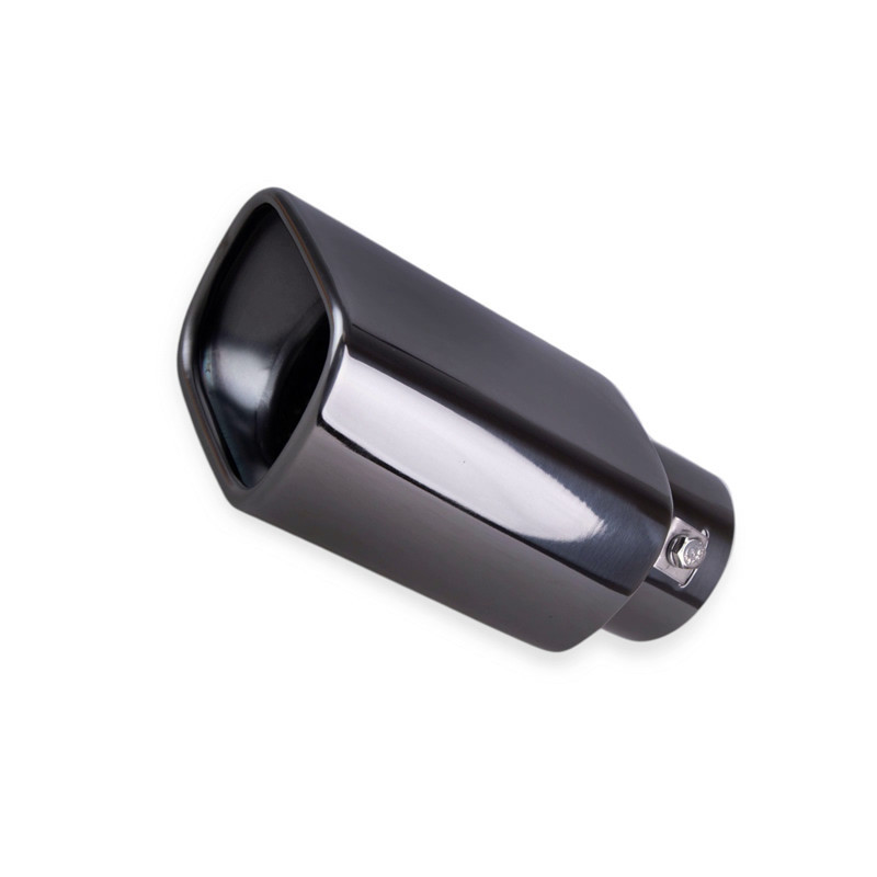 Насадка глушник чорний глянець d 59мм, l 165мм, зовнішні 95х70мм Мукачево - фото 2