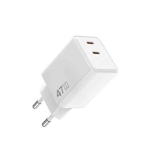 Мережевий зарядний пристрій WIWU Cube 67W 2C+A GaN Fast Charger Wi-G026 EU White Одеса