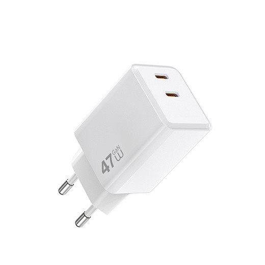Мережевий зарядний пристрій WIWU Cube 67W 2C+A GaN Fast Charger Wi-G026 EU White Одеса - фото 1