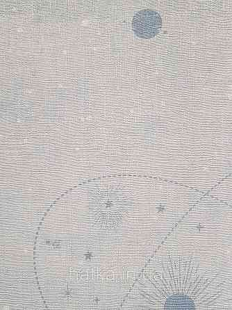 Обои винил на флизелине AS Creation Mia and Paul 0.53х10 детские небо звезды планеты созвездия голубые белые Киев