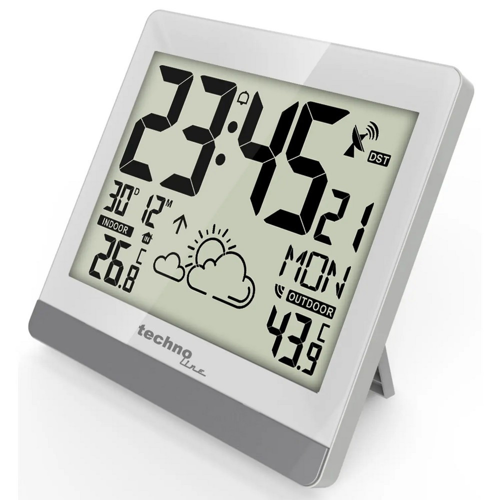 Годинник настінний Technoline WS8119 White Київ - фото 4