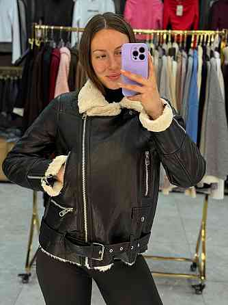 Жіноча Стильна та тепла дублянка в популярному фасоні Штучне хутро 44 Одеса