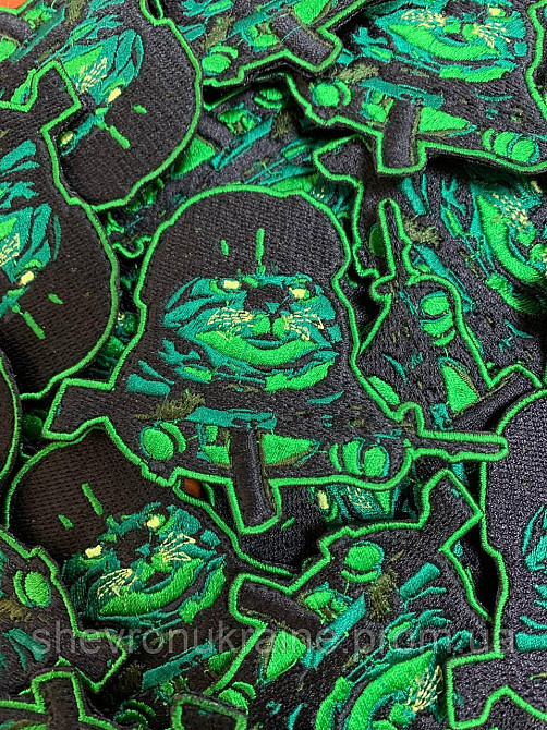 Шеврон Военный кот (Форма контурная. На липучке) Размер 8x8см Киев - изображение 3