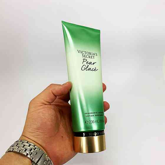 Молочко для тела Victoria's Secret Pear Glace 236 мл, Увлажняющий питательный лосьон для тела FM-28 Одесса