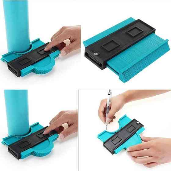 Шаблон-контур 25 см для замеров и укладки плитки Киев