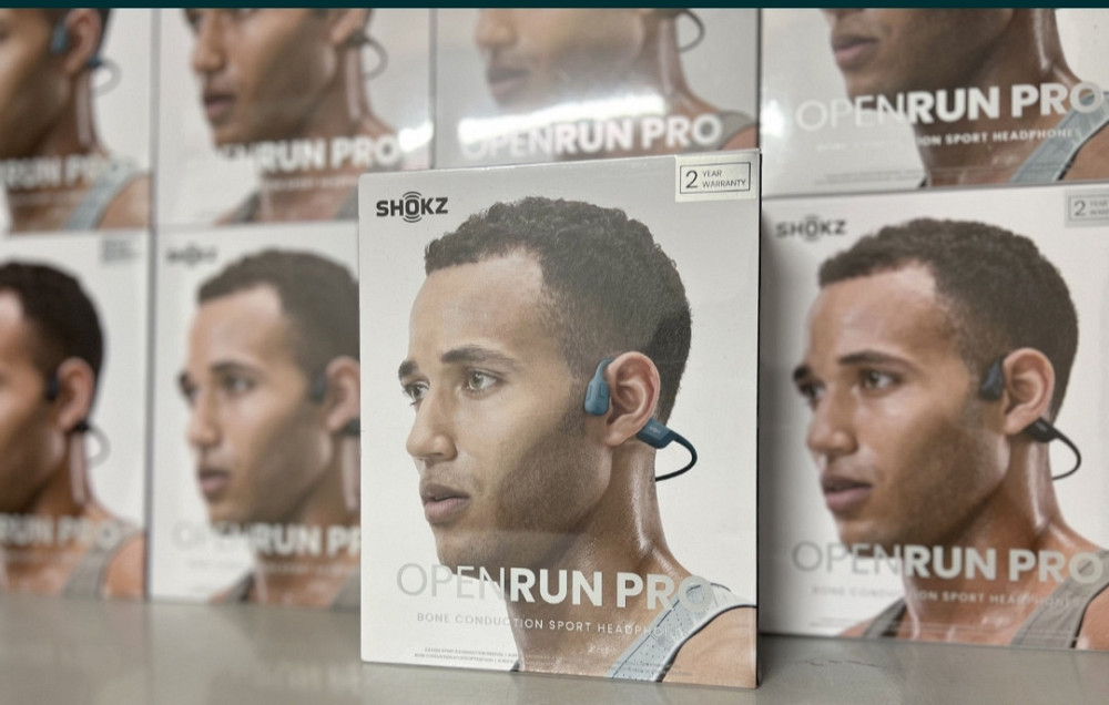 Безпроводные спортивные Наушники: Shokz OpenRun Pro Blue Харьков - изображение 1