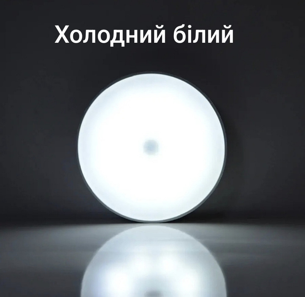 LED світильник-нічник з датчиком руху і датчиком день/ніч з кнопкою увімк./вимк. Сміла - фото 1