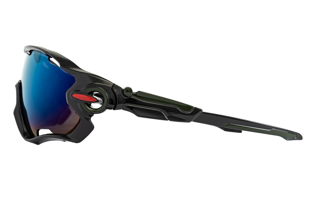 MASTERTOOL Окуляри відкриті MASTERTOOL SPORTLINE BLUE MIRROR панорамна лінза захист від подряпи Коломия - фото 7