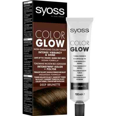 Відтінковий бальзам Syoss Color Glow Deep Brunette - Насичений Каштановий 100 мл (9000101679403) Вінниця