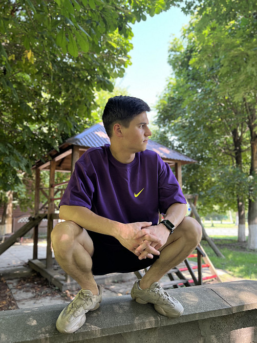 Літній костюм oversize unisex NIKE (шорти + футболка) Чернівці - фото 1