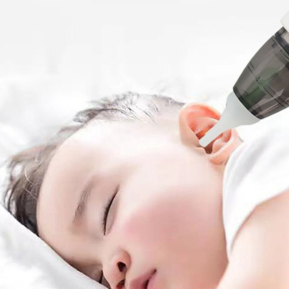 Дитячий акумуляторний аспіратор 2в1, + 3 насадки, BABY NOSE / Соплевідсмоктувач назальний Київ - фото 3