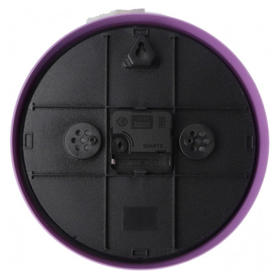 Настінний годинник Optima Little Dog пластиковий, фіолетовий (O52105) Вінниця - фото 3