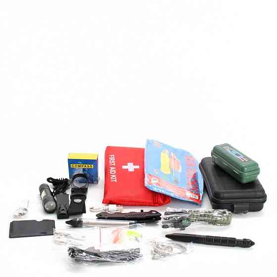 Комплект спорядження для виживання на відкритому повітрі LC-Dolida 54 в 1 Луцк