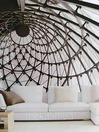 Шпалери вінілові на флізелін чорно білі Київ