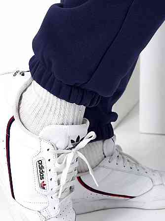 Чоловічий спортивний теплий костюм на флісі Темно-синій 54/56 Харків