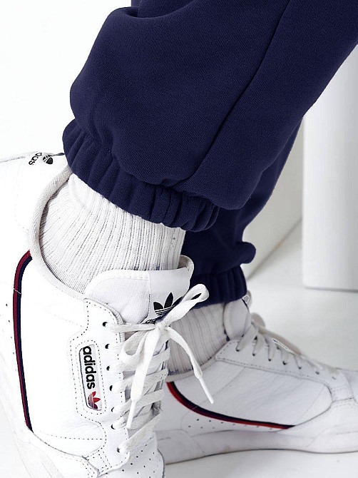 Чоловічий спортивний теплий костюм на флісі Темно-синій 54/56 Харків - фото 4