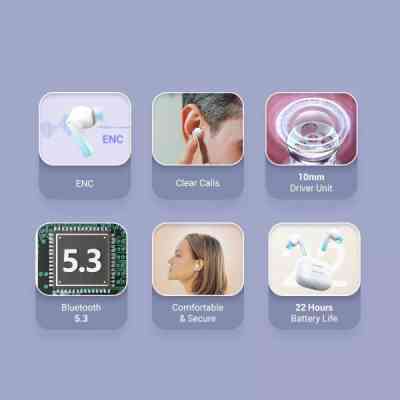 Наушники Vention Elf Earbuds E04 White (NBIW0) Винница