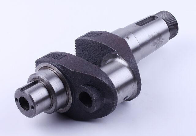 Коленвал голый  Зубр  195N  резьба М14 Мукачево - изображение 2