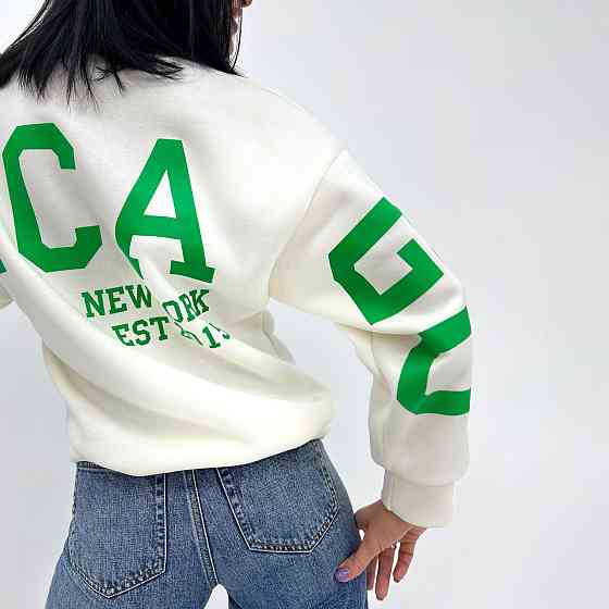 Жіночий утеплений батник "Noise" оптом | Норма і батал Молочний, 42-44 Київ