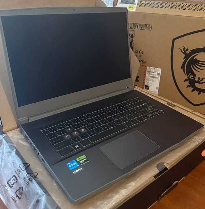 Ноутбук Игровой: MSI Thin 15 ( i5 -3050. 16/512Gb.) Киев - изображение 2